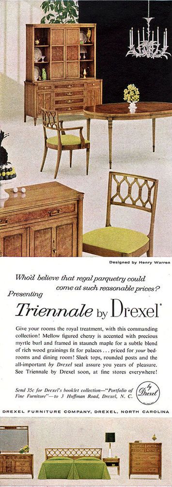 drexel furniture catalog 1966